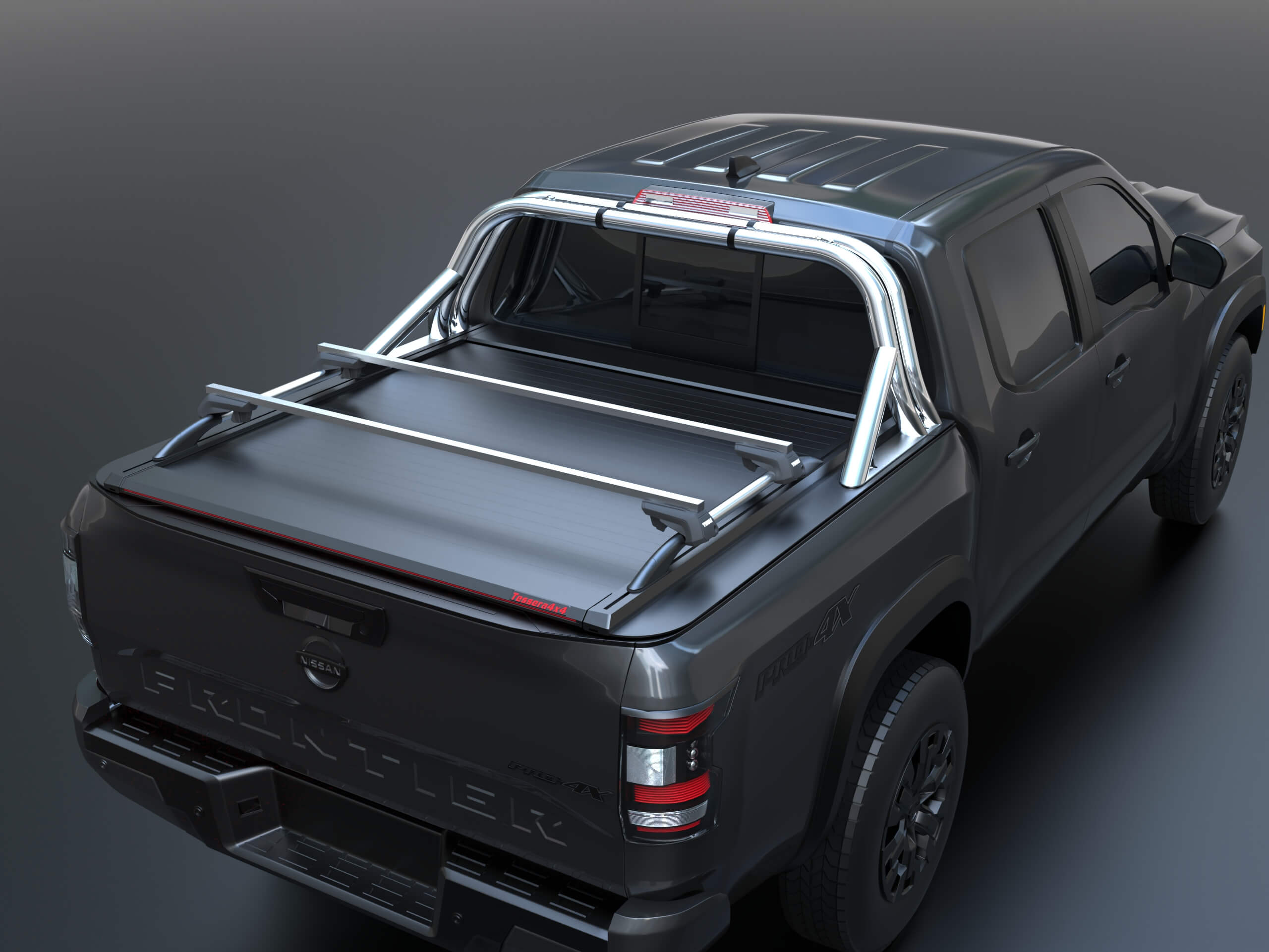 Laderaumabdeckung Tessera SE für Nissan Frontier 2022+ shortbed TESS 15141 SE black matt