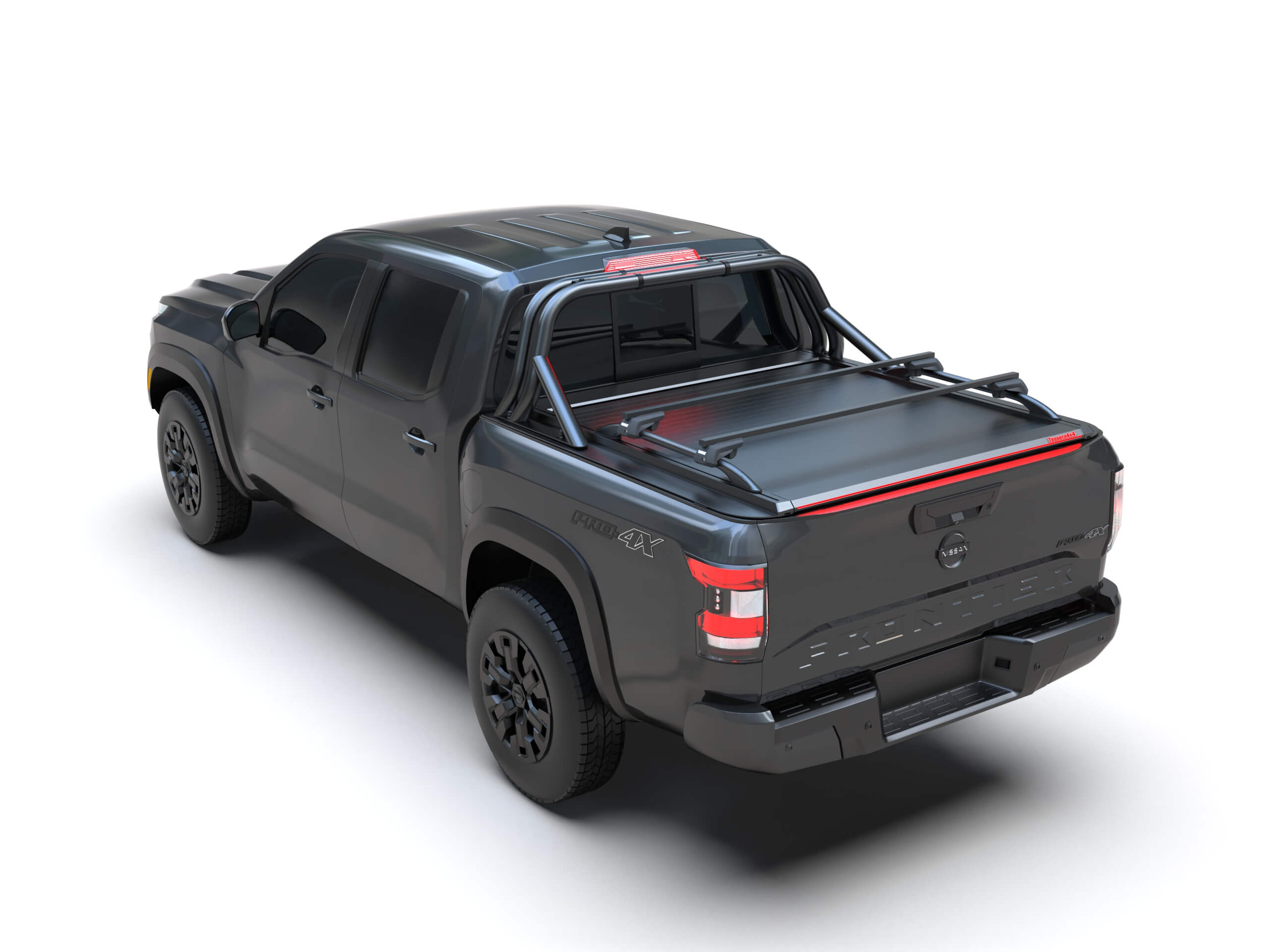 Tessera Roll+ Laderaumabdeckung "Basic" für Nissan Frontier 2022+ longbed TESS 14142 ROLL black matt