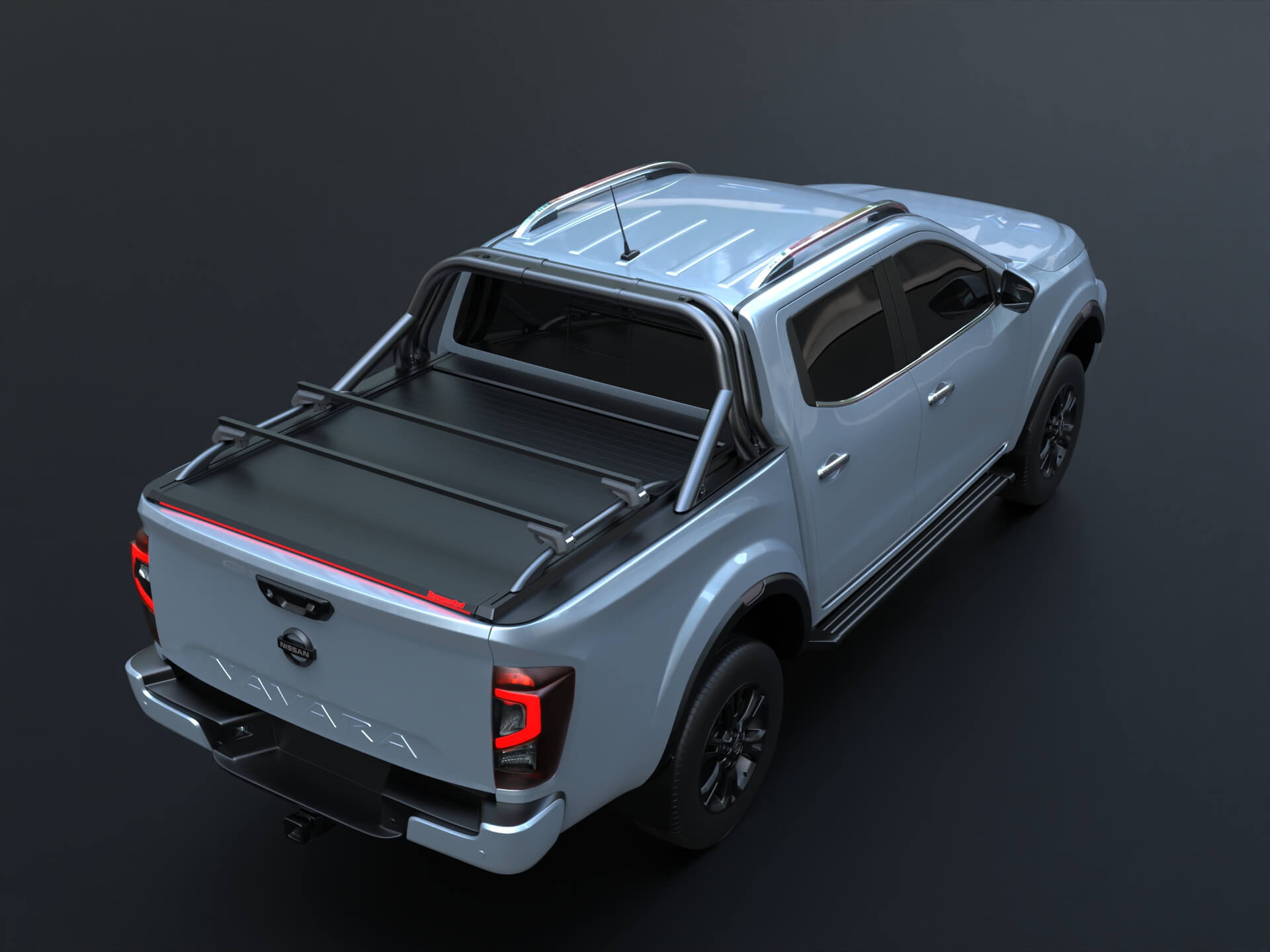 Tessera Roll+ Laderaumabdeckung "Basic" für Nissan Navara 2023+ (kein EU-Modell) TESS 1414 ROLL black matt