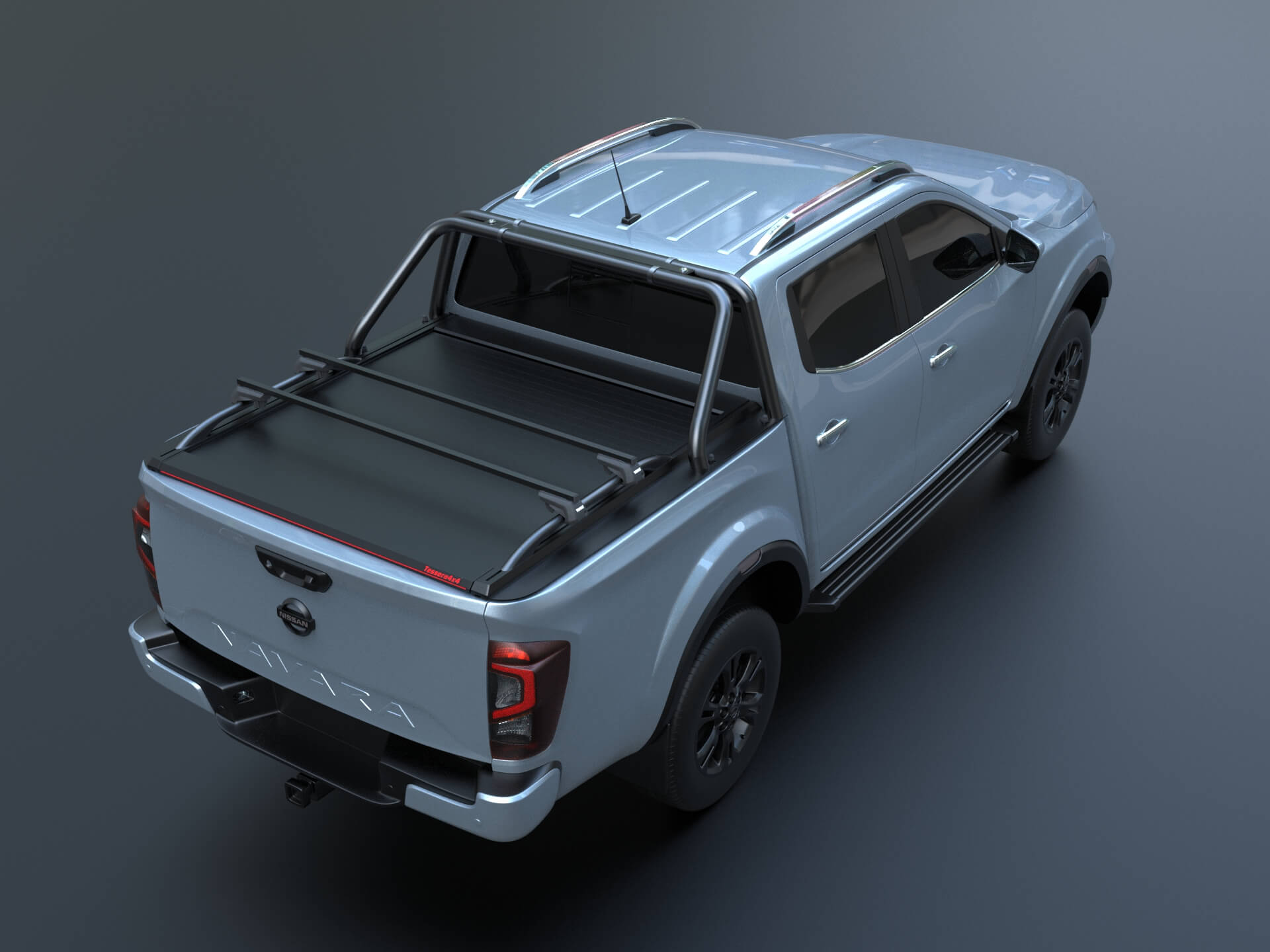Laderaumabdeckung Tessera SE für Nissan Navara 2023+ (kein EU-Modell) D/C TESS 1514 SE black matt