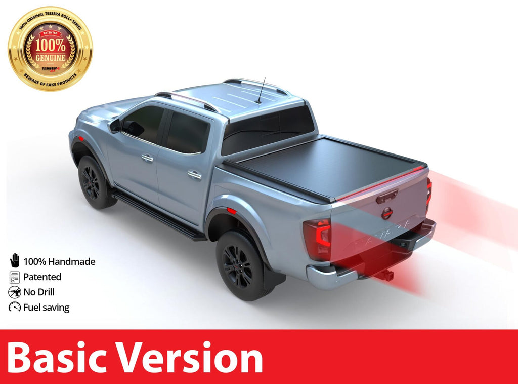 Tessera Roll+ Laderaumabdeckung "Basic" für Nissan Navara 2023+ (kein EU-Modell) TESS 1414 ROLL black matt