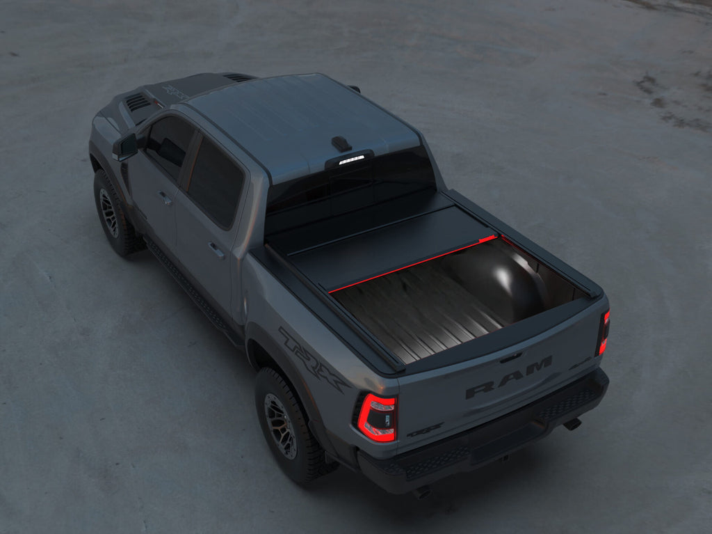 Tessera Roll+ Laderaumabdeckung "Basic" für Dodge Ram 2019+ short bed (1500 - 1500 TRX - 1500 CLASSIC) TESS 1424 ROLL black matt