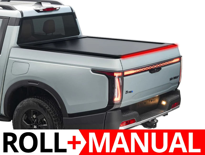 Tessera Roll+ Laderaumabdeckung "Basic" für Dongfeng Rich 9 / Z9 2025+ D/C Double Cab TESS 1462 ROLL black matt
