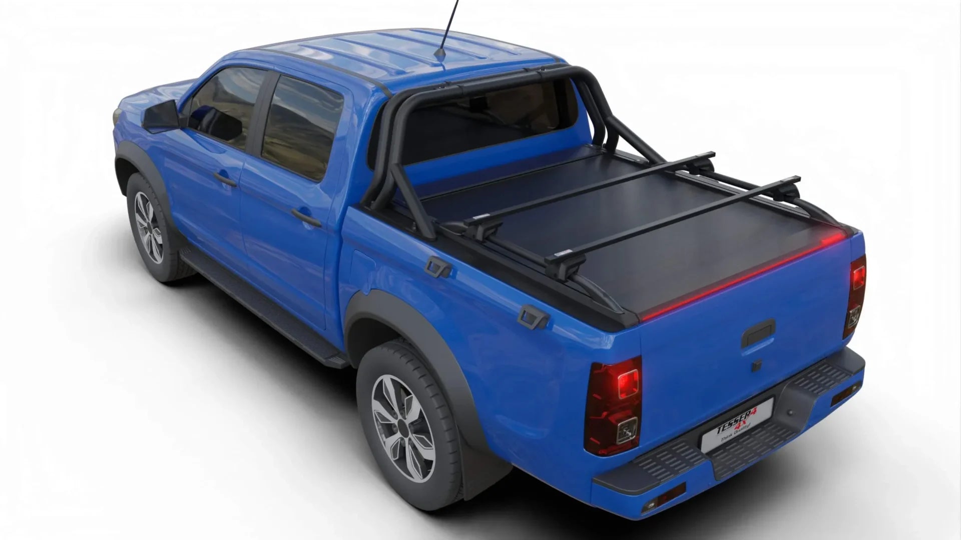 Tessera Roll+ Laderaumabdeckung "Basic" für Dongfeng Rich 9 / Z9 2025+ D/C Double Cab TESS 1462 ROLL black matt