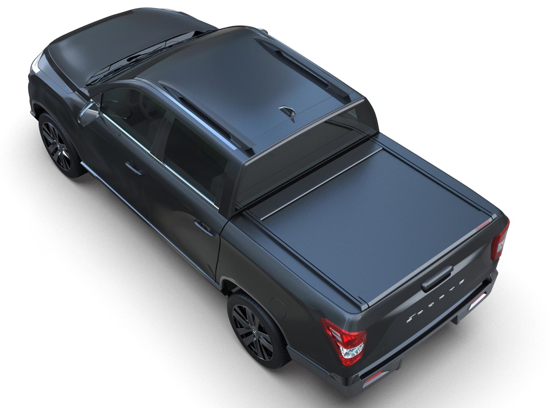 Laderaumabdeckung Tessera SE für SsangYong Musso Rexton Sports 2018+ D/C TESS 15082 SE black matt