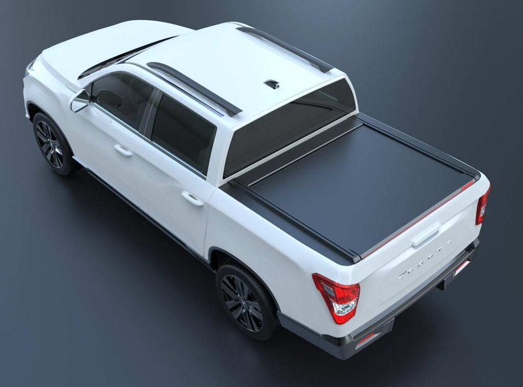 Tessera Roll+ Laderaumabdeckung "Basic" für SsangYong Musso Rexton Sports 2018+ D/C TESS 14082 ROLL black matt