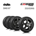 Complete wheel set Sins 18x8.5 | Loder AT1 255/55R18
