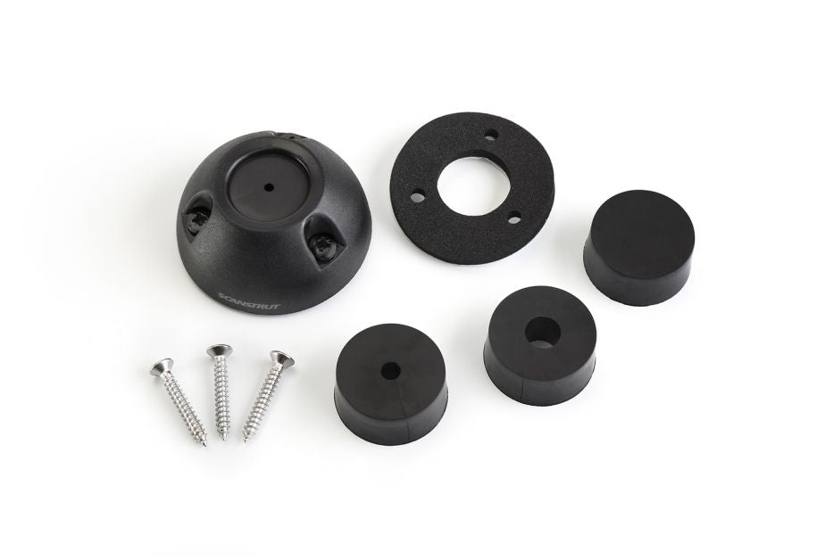LTPRTZ Vertikale Dachdurchführung 2-8 mm Kabel 16 mm Stecker schwarz