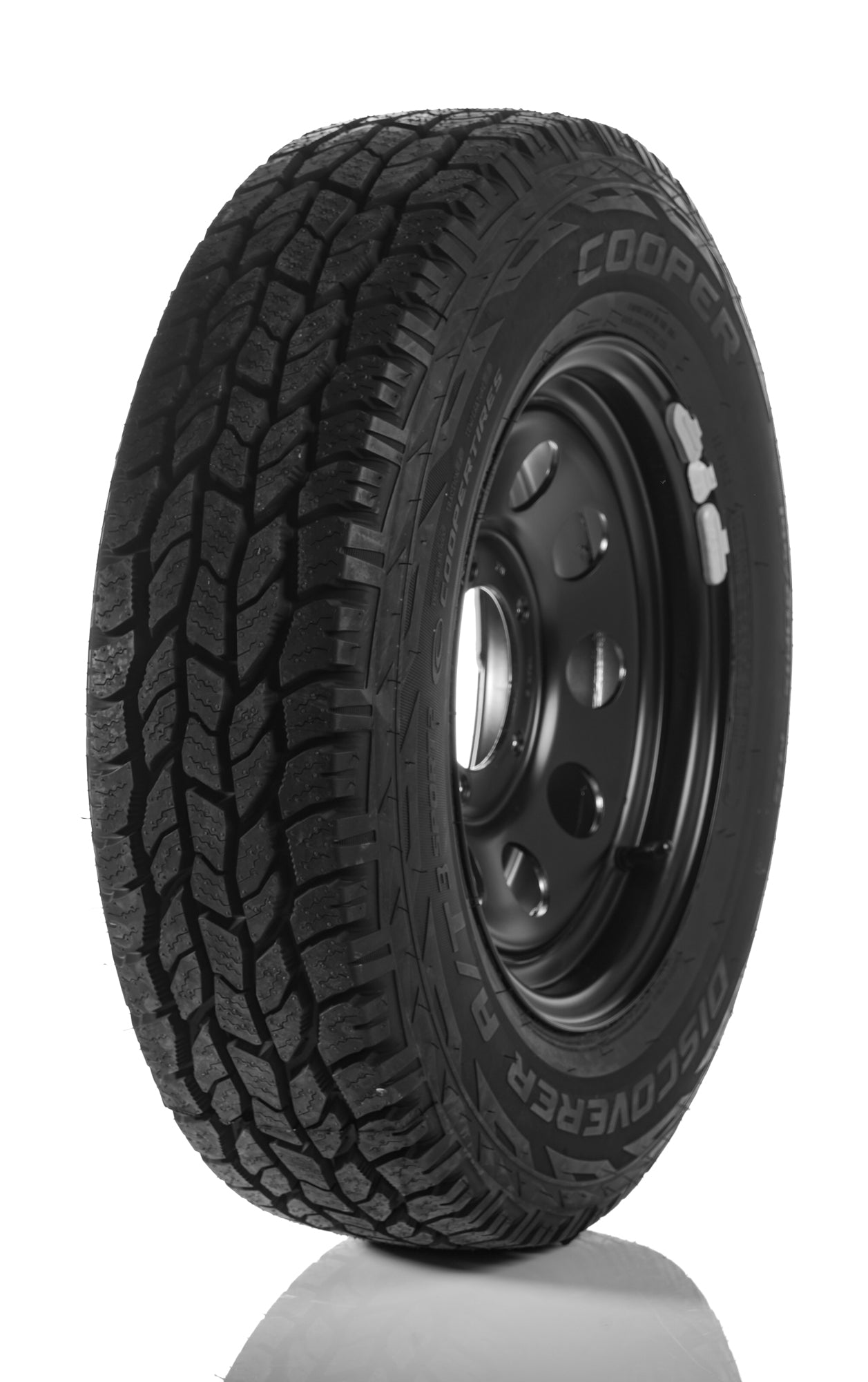 Komplettradsatz BlakTrak 15x6 | Cooper AT³ 195/80R15