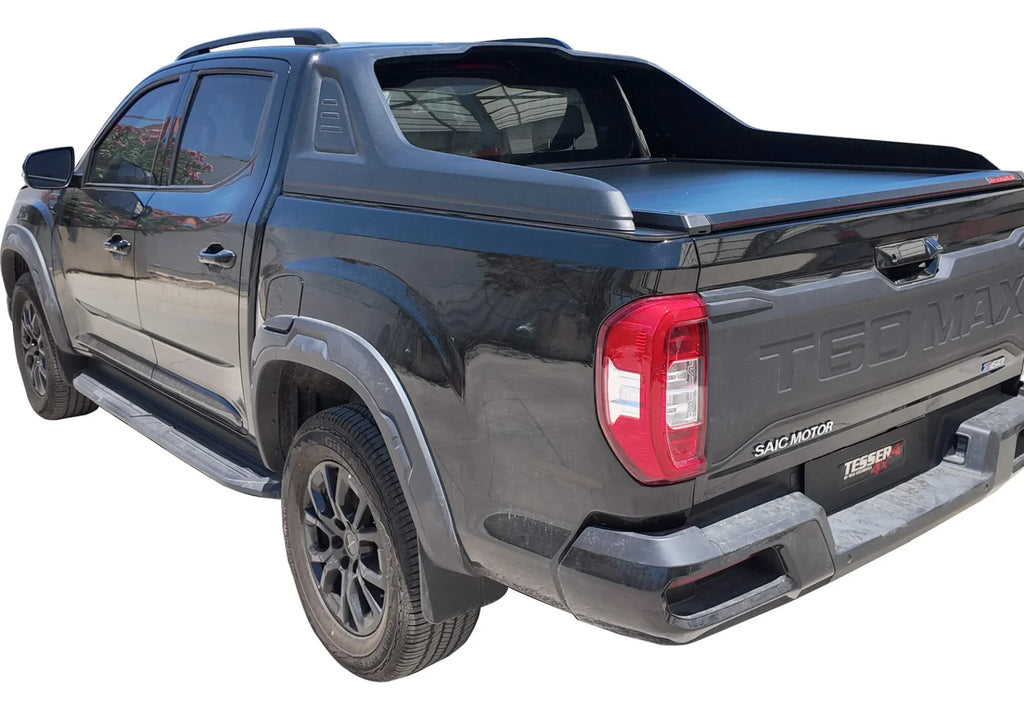 Laderaumabdeckung Tessera SE für Maxus T60 MAX PLUS 2025+ mit OEM rollbar D/C TESS 15451 SE black matt