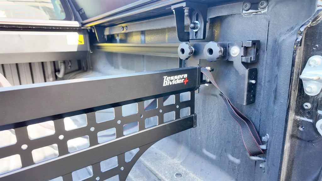 Laderaumabdeckung Tessera SE für Maxus T60 MAX PLUS 2025+ mit OEM rollbar D/C TESS 15451 SE black matt