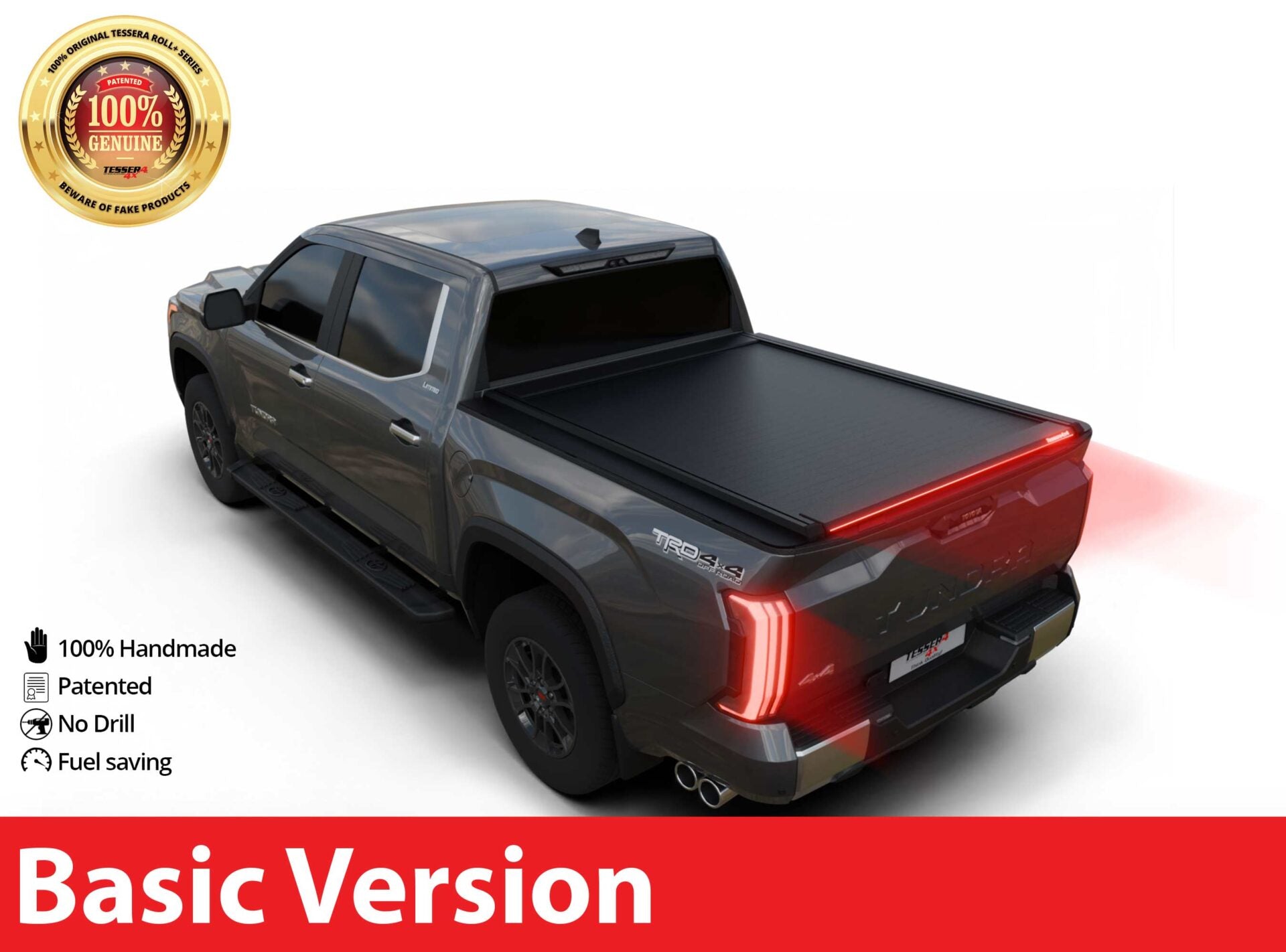 Tessera Roll+ Laderaumabdeckung "Basic" für Toyota Tundra 6.5 feet 2022+ TESS 14311 ROLL black matt