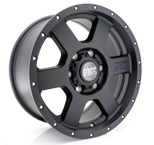 1x Komplettrad W-TEC All Terrain 17" + 285/70 (116-S) General Grabber AT3 passend für Ford Ranger (2012-2018)