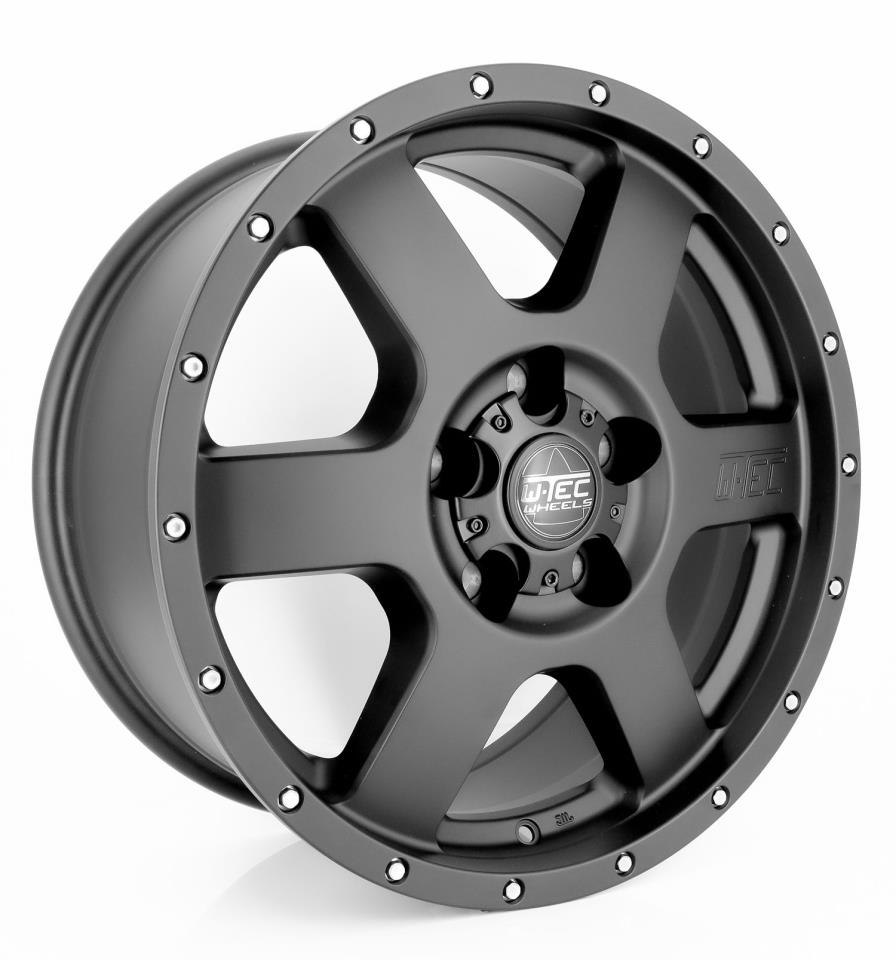 1x Komplettrad W-TEC All Terrain 18" + 255/55 R18 (118-T) Loder AT1  passend für Opel Movano (2021-) LK: 5x118
