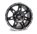 1x Komplettrad W-TEC Extreme 17" + 315/70 (121-S) BF Goodrich All Terrain passend für Jeep Wrangler JL (2018-)
