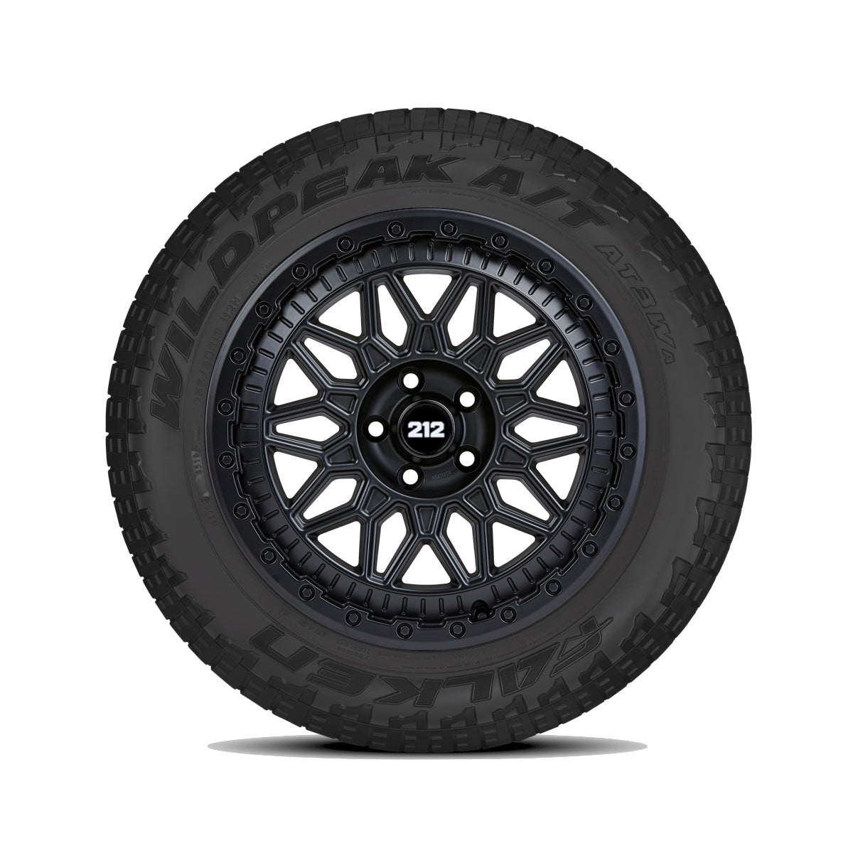 BAW 212 Complete Wheel Set A/S & A/T Falken WP on Alloy Wheel OR1 18'' matte black