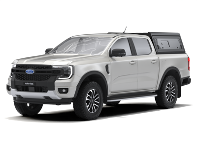 Alu-Cab Hardtop "Contour" für Ford Ranger 2023+ Doppelkabine mit Fenster