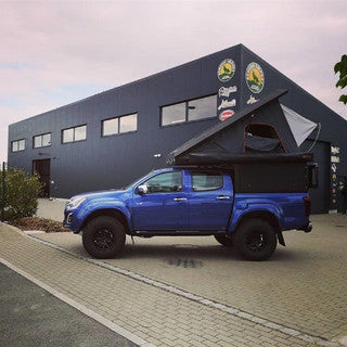 Alu-Cab Canopy Camper Isuzu D-Max D/Cab 2012-2020, schwarz
