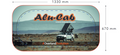Alu-Cab Merchandise Schutz für Scheibe