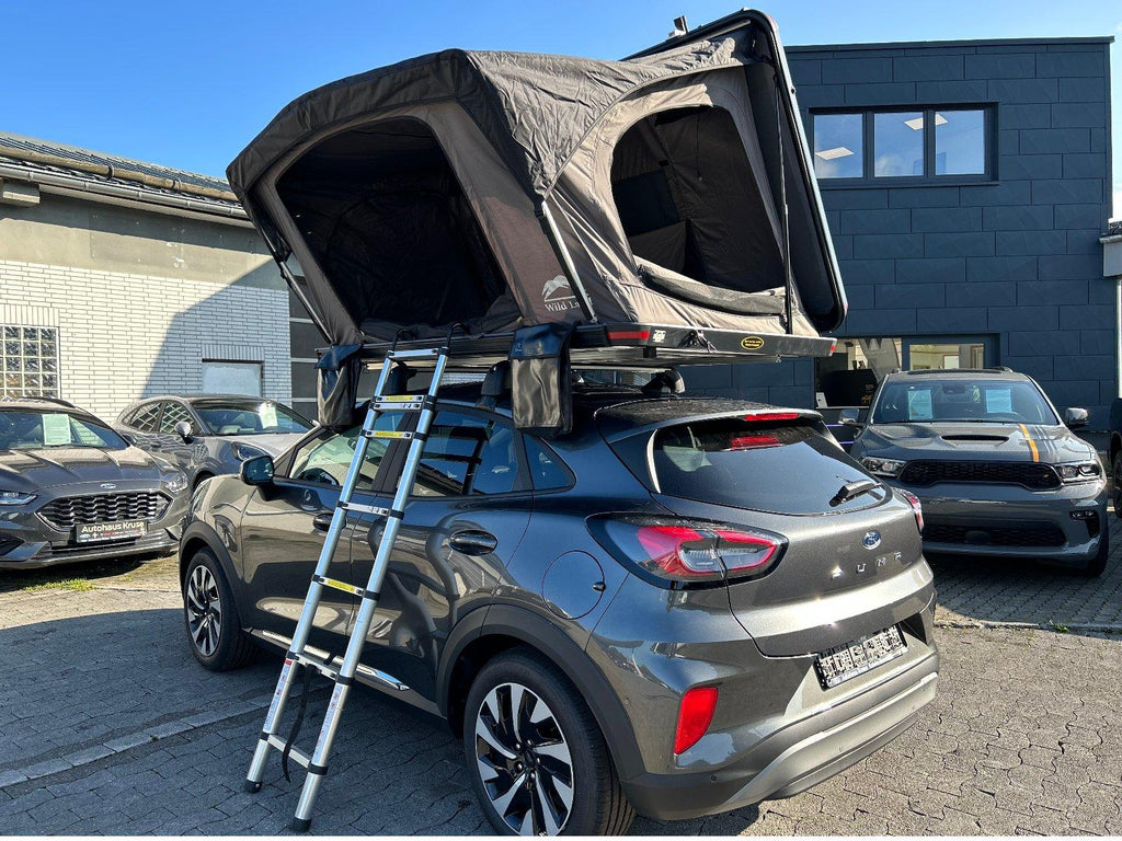 WildLand Desert Cruiser 120 Hardshell Rooftop Tent with Awning