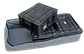 Camp Cover Ammo-Box-Cover für 3 Ammo-Boxen, Schwarz