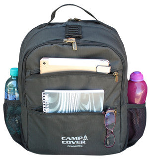 Camp Cover Laptop Rucksack, Schwarz