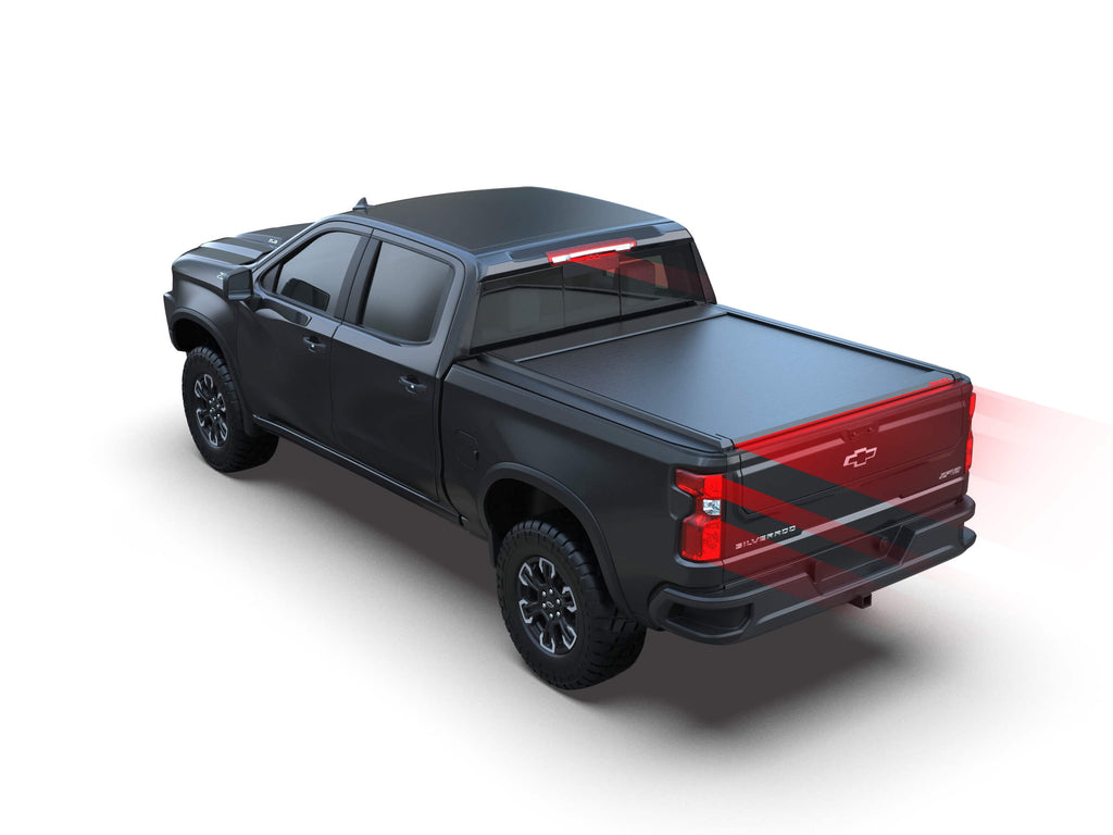 Tessera Roll+ Laderaumabdeckung "Basic" für Chevrolet Silverado 2019+ short bed TESS 1425 ROLL black matt
