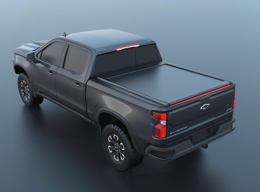 Tessera Roll+ Laderaumabdeckung "Basic" für Chevrolet Silverado 2019+ short bed TESS 1425 ROLL black matt