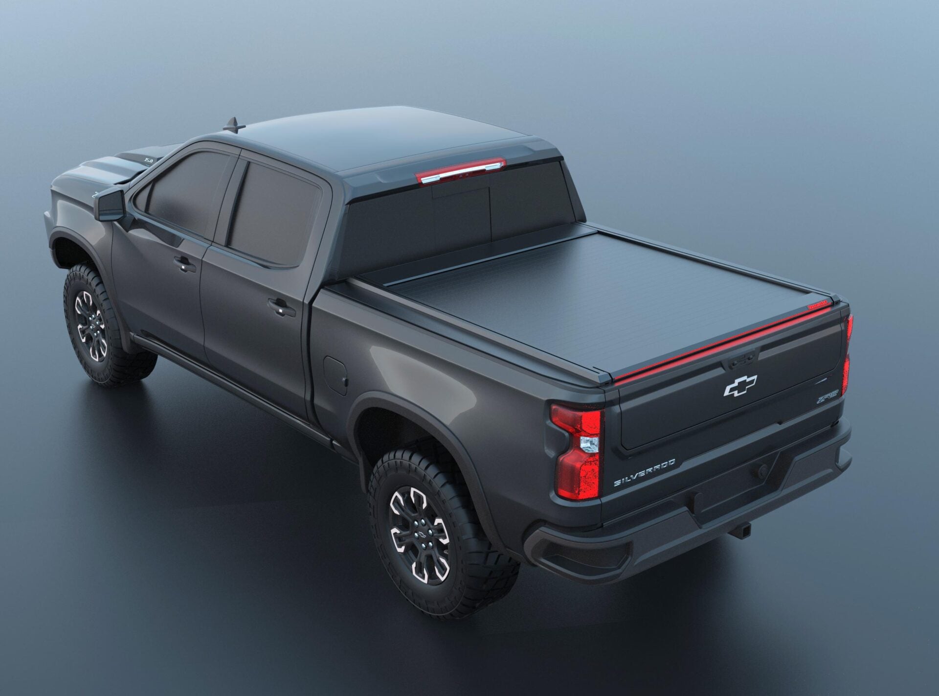 Tessera Roll+ Laderaumabdeckung "Basic" für Chevrolet Silverado 2019+ short bed TESS 1425 ROLL black matt