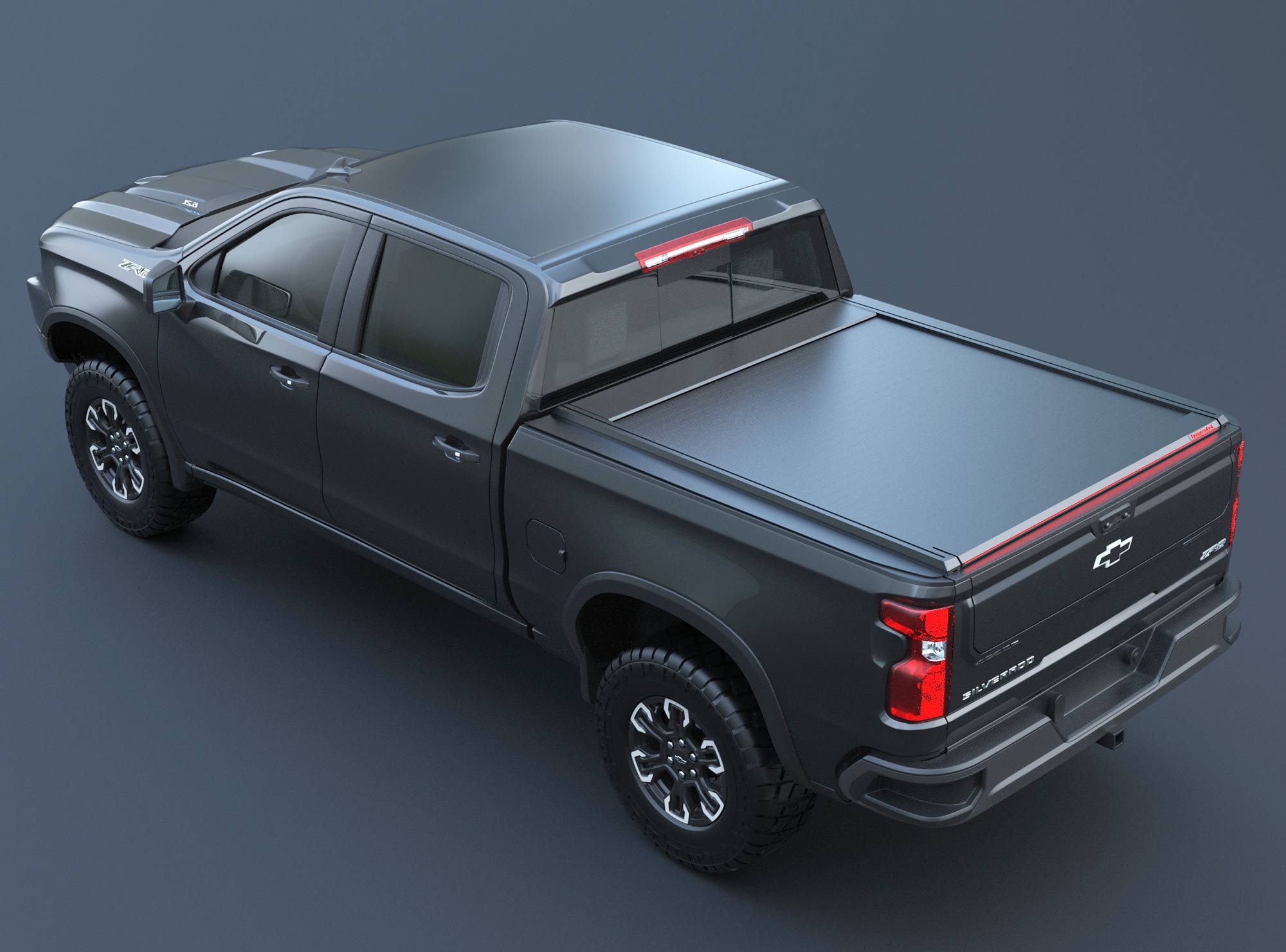 Tessera Roll+ Laderaumabdeckung "Basic" für Chevrolet Silverado 2019+ short bed TESS 1425 ROLL black matt
