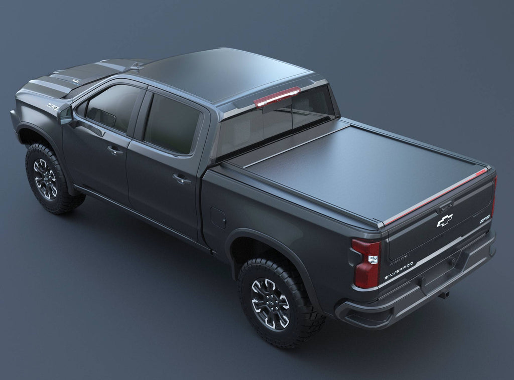 Laderaumabdeckung Tessera SE für Chevrolet Silverado 2019+ short bed TESS 1525 SE black matt