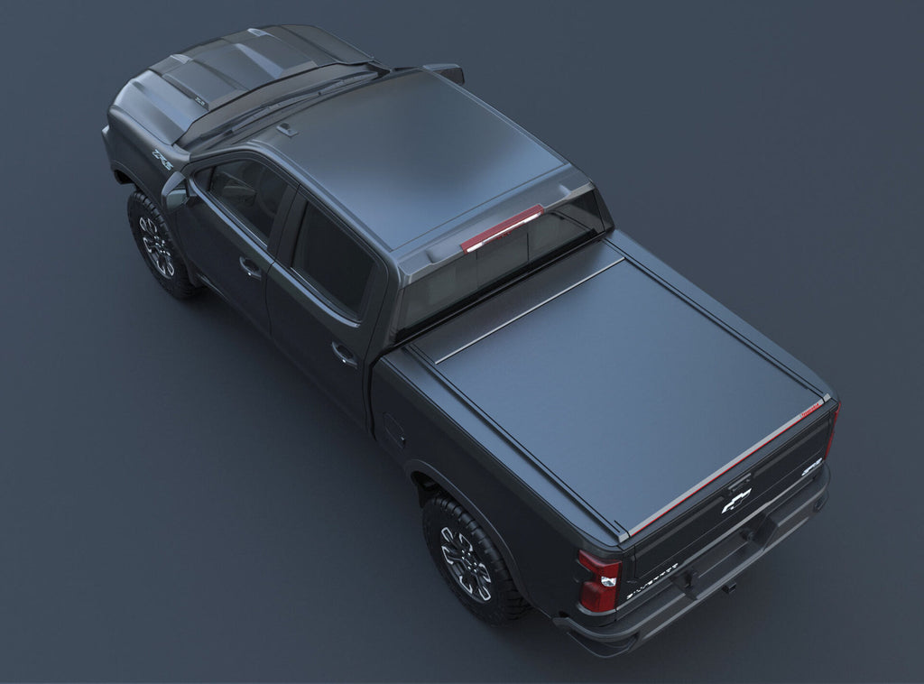 Laderaumabdeckung Tessera SE für Chevrolet Silverado 2019+ short bed TESS 1525 SE black matt