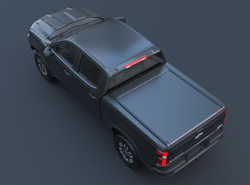 Tessera Roll+ Laderaumabdeckung "Basic" für Chevrolet Silverado 2019+ short bed TESS 1425 ROLL black matt