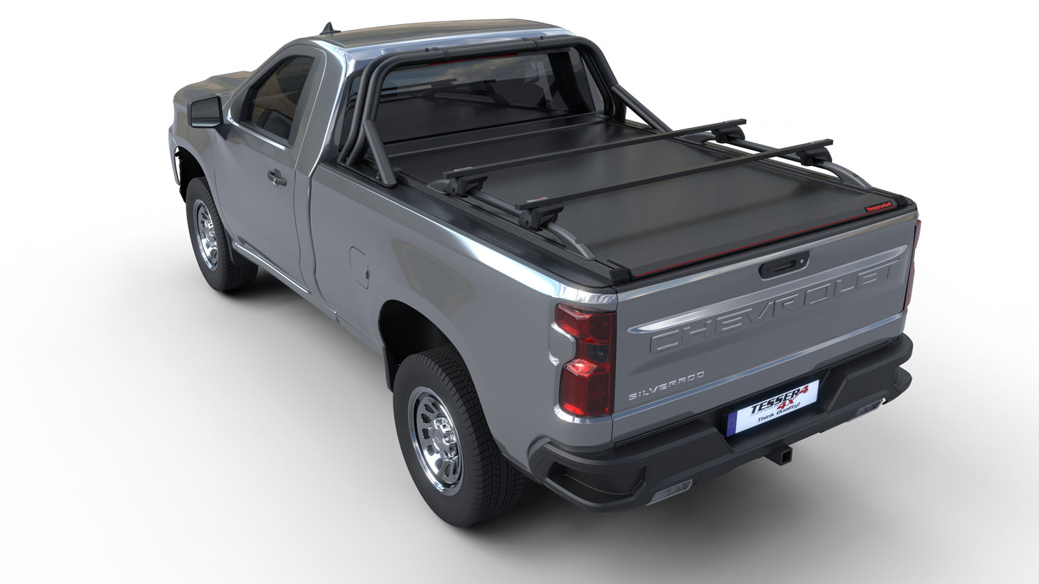 Laderaumabdeckung Tessera SE für Chevrolet Silverado 1500 2014-2018 long bed TESS 1552 SE black matt