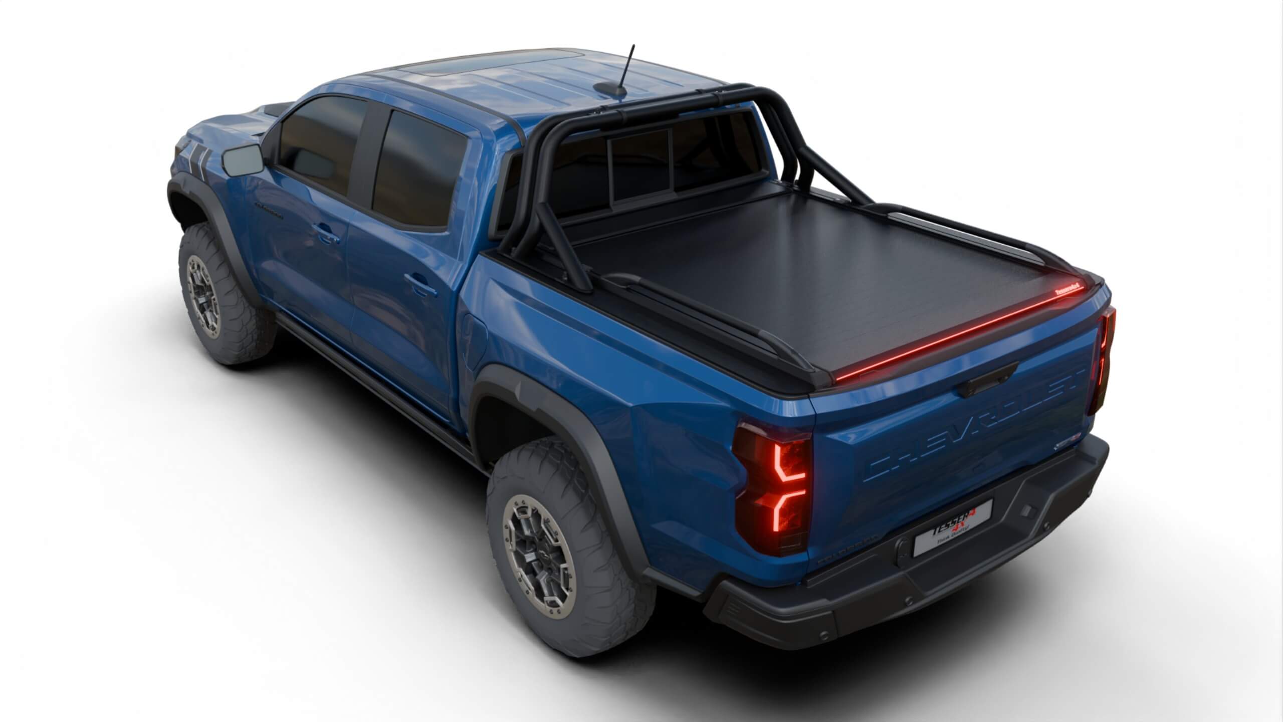 Tessera Roll+ Laderaumabdeckung "Basic" für Chevrolet Colorado 2023+ short box crew cab TESS 1434 ROLL black matt