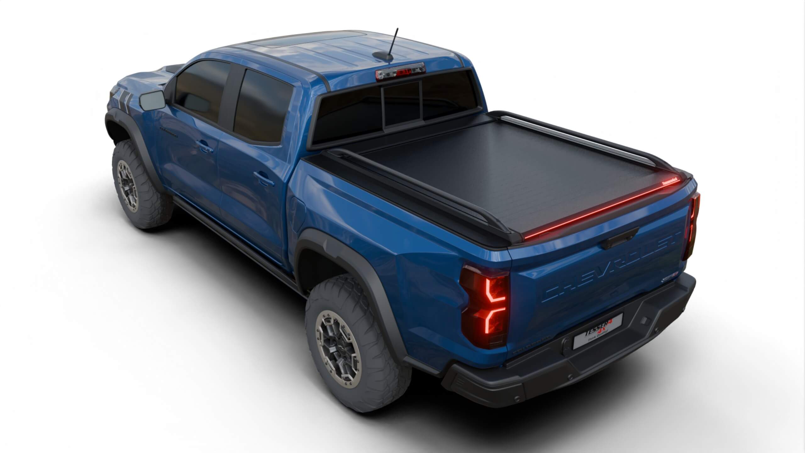 Tessera Roll+ Laderaumabdeckung "Basic" für Chevrolet Colorado 2023+ short box crew cab TESS 1434 ROLL black matt