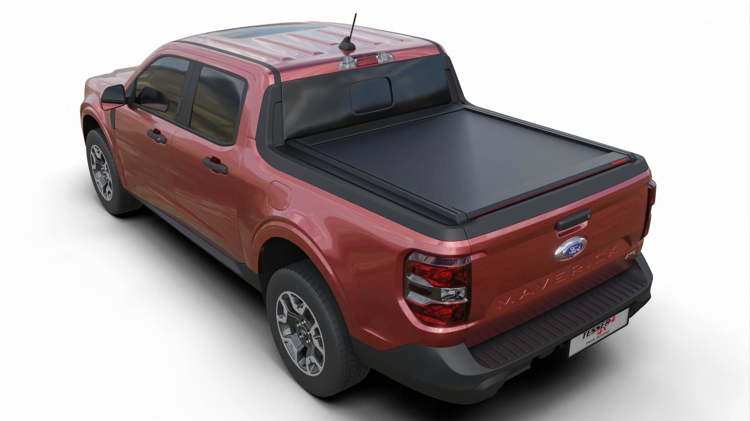Laderaumabdeckung Tessera SE für Ford Maverick 2022+ SuperCrew TESS 1539 SE black matt