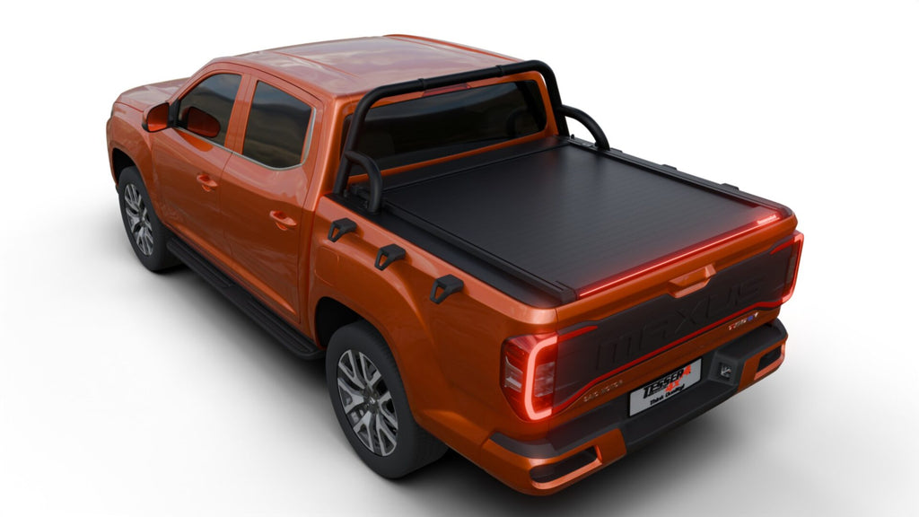 Tessera Roll+ Laderaumabdeckung "Basic" für Maxus T60 / T90 EV D/C Double Cab TESS 1445 ROLL black matt