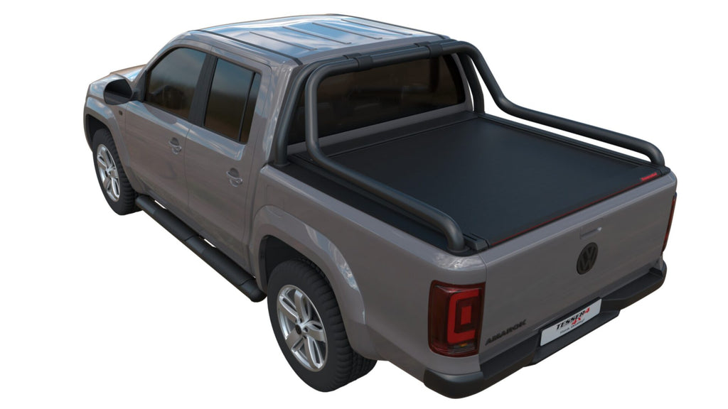 Laderaumabdeckung Tessera SE für Volkswagen Canyon 2010-2022 D/C Double Cab TESS 1501 ROLL black matt