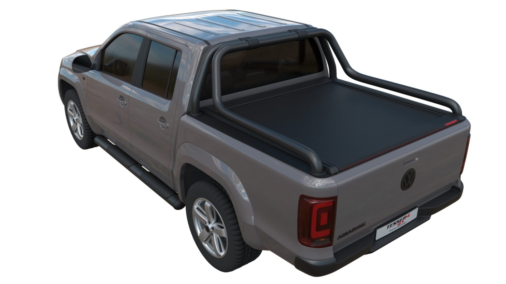 Laderaumabdeckung Tessera SE für Volkswagen Canyon 2010-2022 D/C Double Cab TESS 1501 ROLL black matt