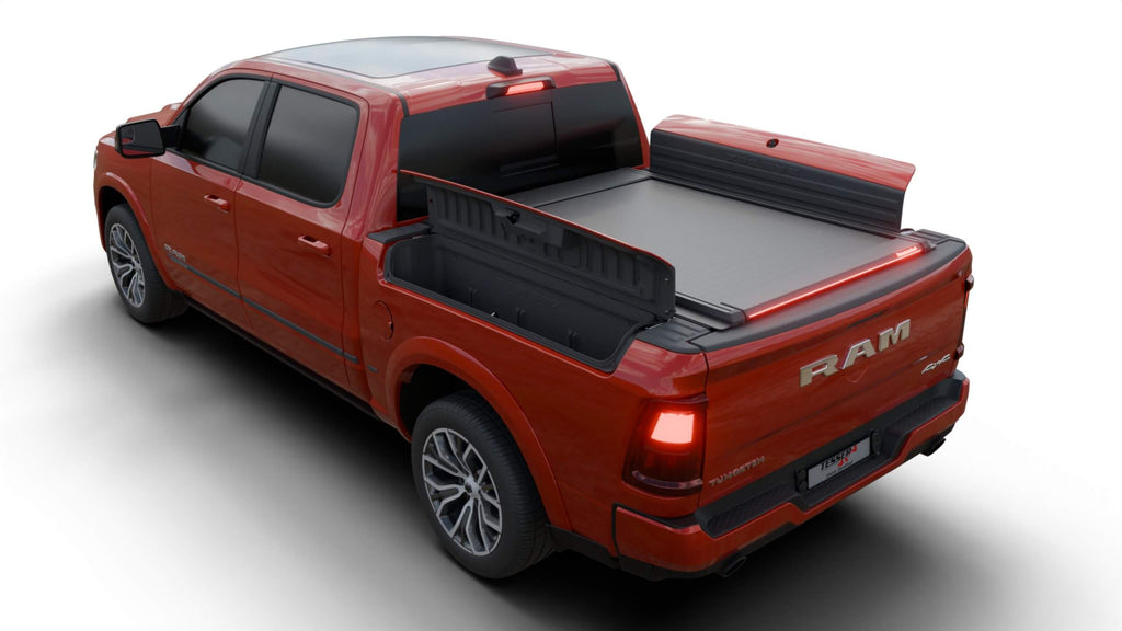 Tessera Roll+ Laderaumabdeckung "Basic" für Dodge Ram RamBox 2019+ short bed (1500 - 1500 TRX - 1500 CLASSIC) TESS 14240 ROLL black matt