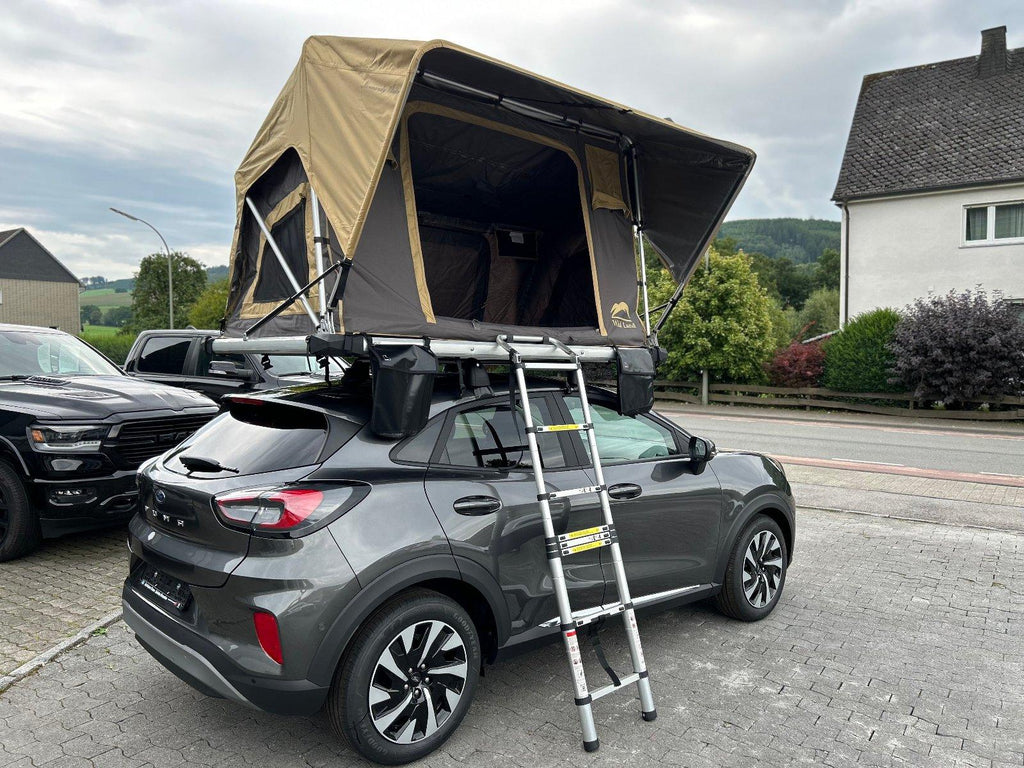 Dachzelt WildLand Normandy Sky Auto 140 mit Vorzelt