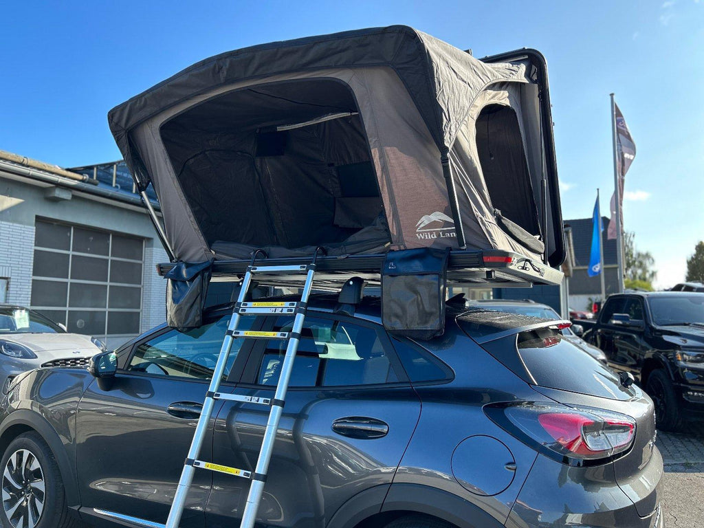 WildLand Desert Cruiser 120 Hardshell Rooftop Tent with Awning