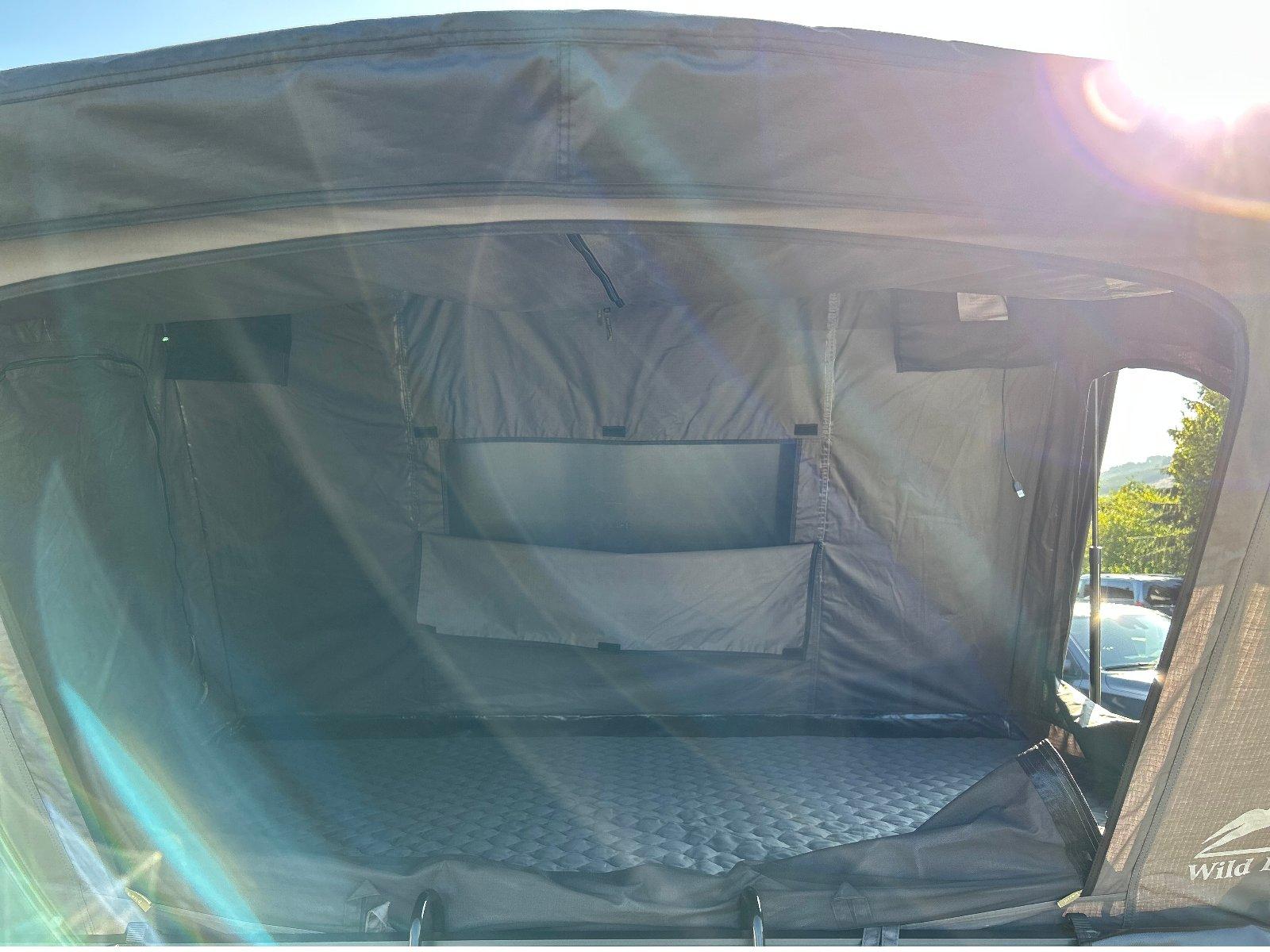 WildLand Desert Cruiser 120 Hardshell Rooftop Tent with Awning