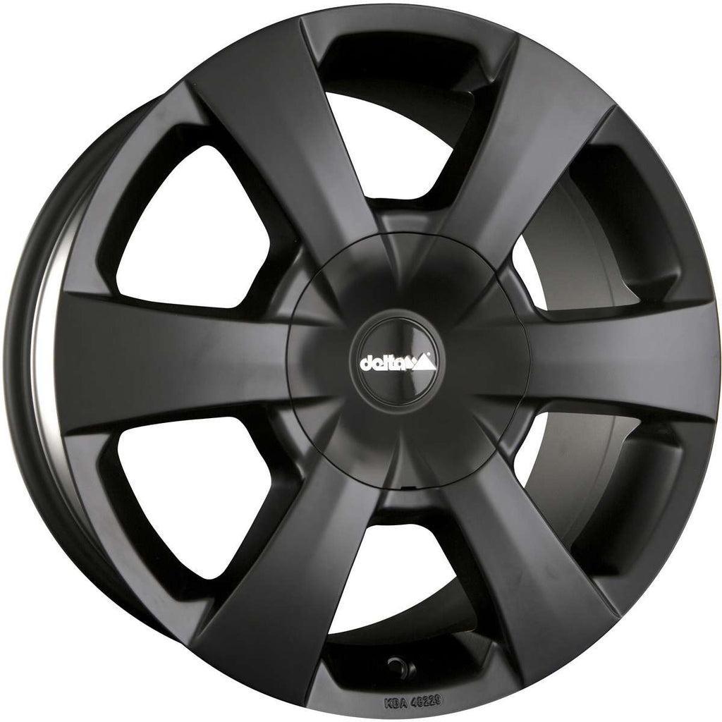 Alurad WP Schwarz Matt Farbe:Schwarz Matt|Einpresstiefe:45|Zollgröße:18
