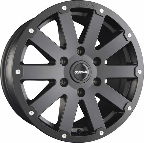 Alloy Wheel Hanma Matte Black Color:Matte Black|Offset:40|Inch Size:18