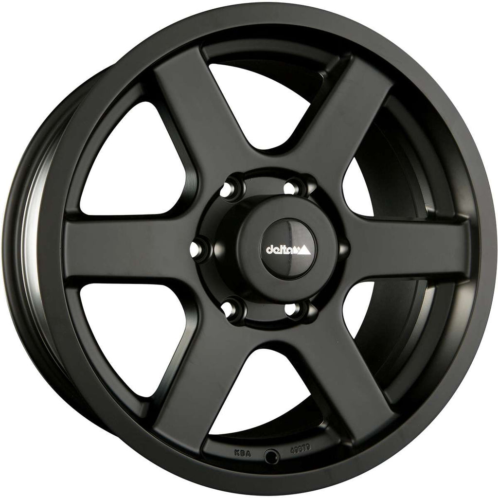 Alloy Wheel Avventura Black Color:Matte Black|Offset:25|Inch Size:17