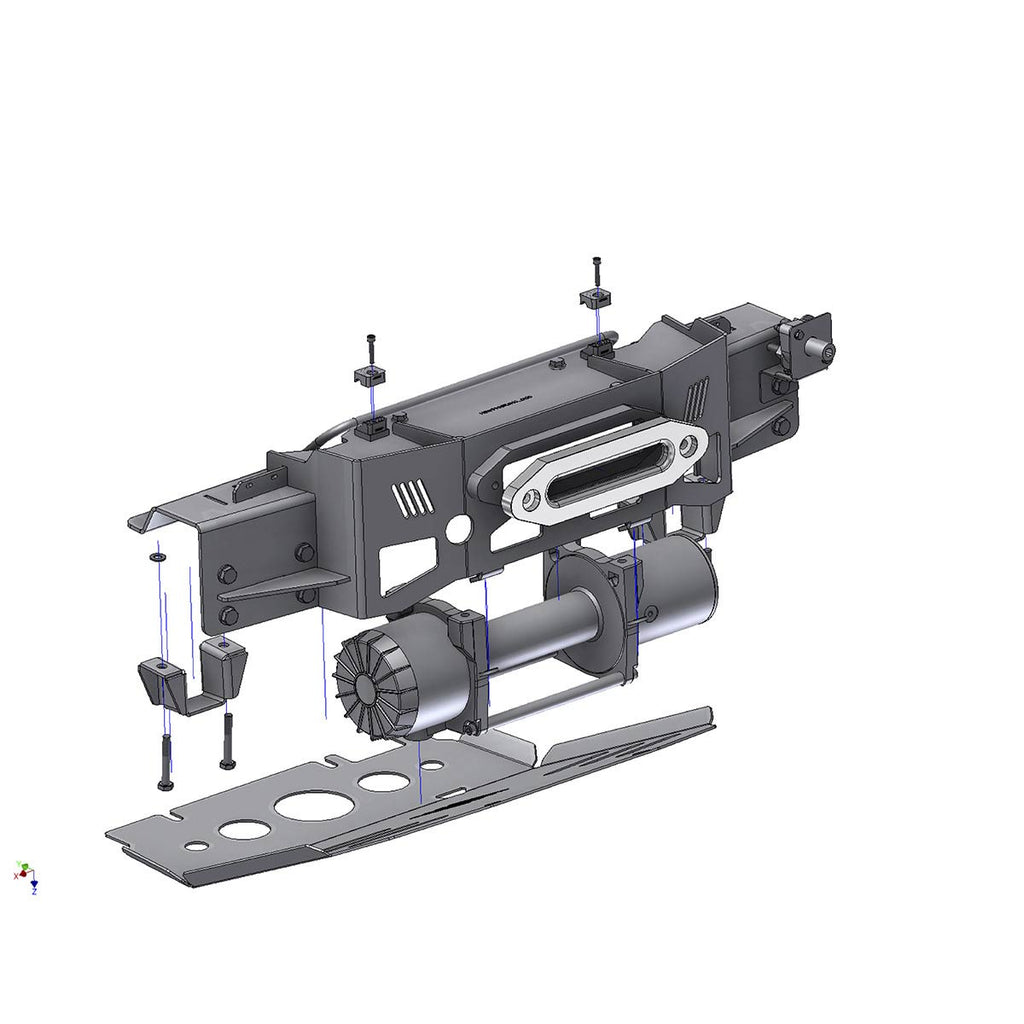 Alpha 9.9 Winch Kit 4.3t