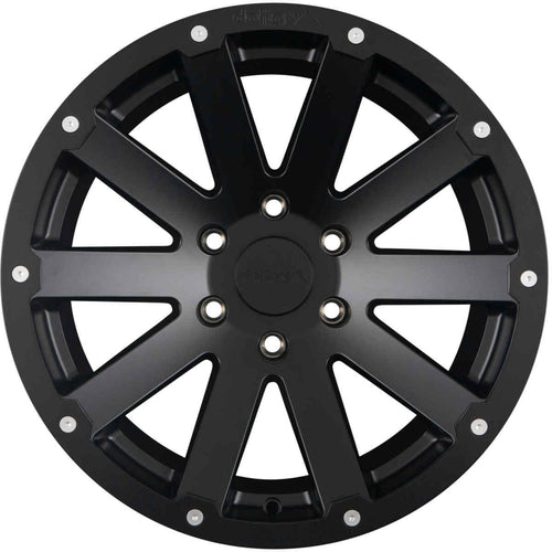Alloy Wheel Hanma Matte Black Color:Matte Black|Offset:-15|Rim Size:18