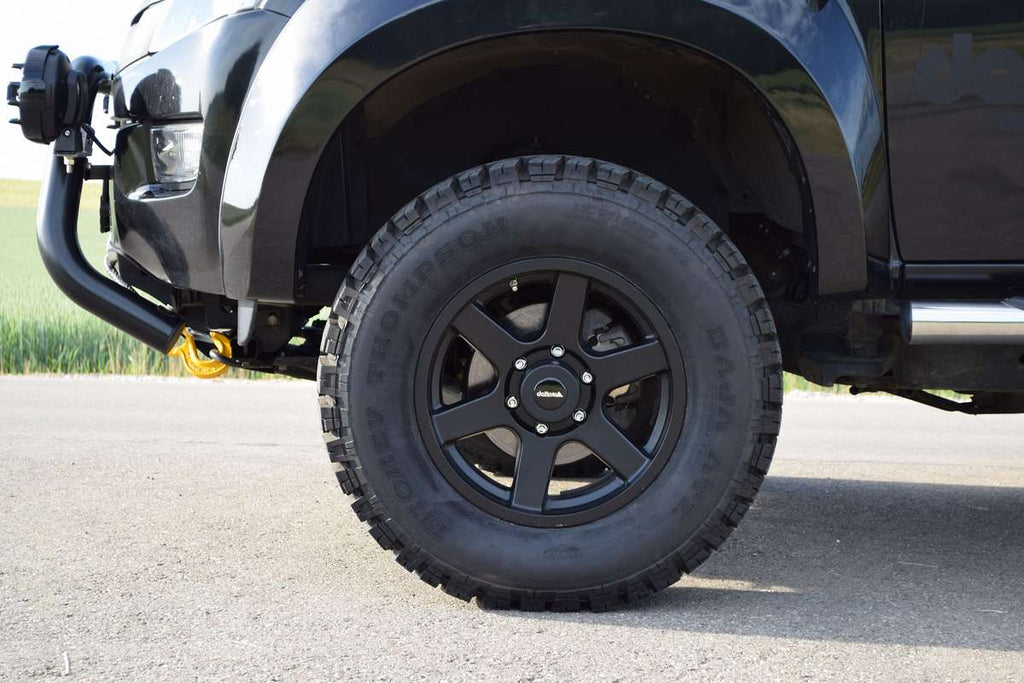 Alloy Wheel Avventura Matte Black Color:Matte Black|Offset:25|Inch Size:17